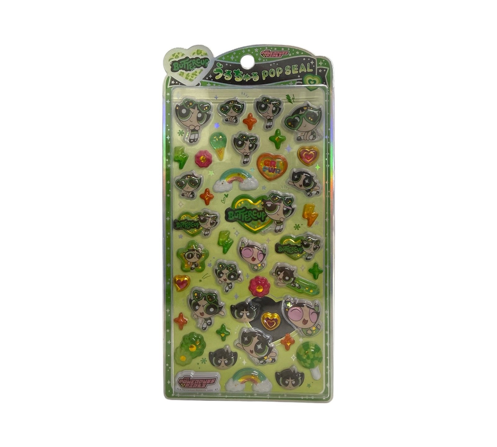 Powerpuff Girls Series: Super Cute Pop Stickers - Buttercup