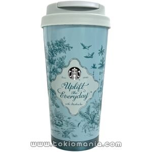 Starbucks Japan 2026 - Stainless steel tumbler, natural blue, 473 ml