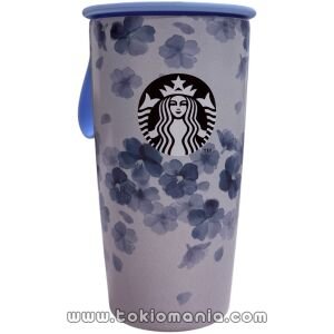 SAKURA 2026 Strap Cup-Shaped Stainless Steel Bottle – Airy Blue, 355 ml.