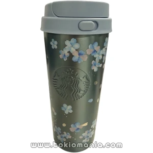 SAKURA 2026 Stainless Steel To-Go Bottle – Airy Blue (473 ml)