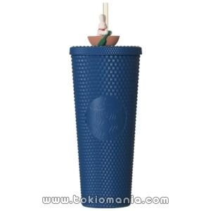 STARBUCKS Festival de Otoño 2025 Taza de plástico con logo, Azul Noche, 710 ml, Taza, Café, Starbucks, Botella térmica, Regalo, Conejo