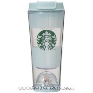 STARBUCKS Colaboración Gelato Pique Bear Snow Dome Taza a rayas, Verde menta, 355 ml, Gelato Pique, Snow Dome, Verde menta