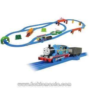 TAKARA TOMY Plarail ¡Bienvenido al Mundo de Thomas! Set de la Mejor Selección - Juguete de Trenes