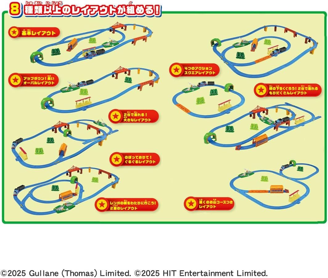 TAKARA TOMY Plarail ¡Bienvenido al Mundo de Thomas! Set de la Mejor Selección - Juguete de Trenes - Image 4