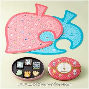 Día Blanco GODIVA (GODIVA) meets Animal Crossing - Caja de bombones surtidos / Pink (6 piezas) - Set de mantel para té - Chocolate (Regalo, Dulces, Presentes)