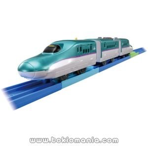 TAKARA TOMY Plarail S-40 ¡Vuelta con vías! Shinkansen H5 Hayabusa - Juguete de tren