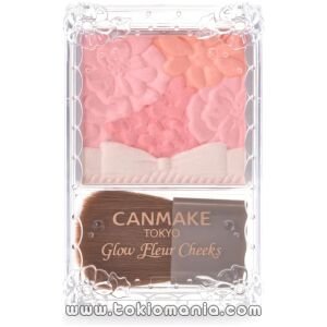 "Canmake Glow Fleur Cheeks 02 Apricot Fleur 6.3g"