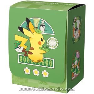 Pokémon Center Original - Caja para mazo de Pokémon Card Game, tema Café Chades