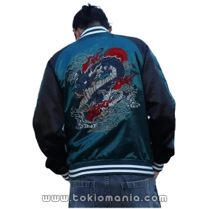 [WESTSEA] Sukajan con bordado de diseño japonés - Chaqueta para hombres y mujeres - Marca WESTSEA - Prenda exterior