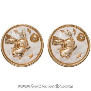 Pokémon Center Original - Accesorio Pokémon, Pendientes 83 Pikachu