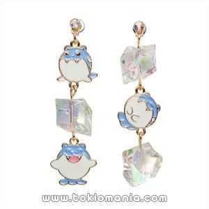 Pokémon Center Original - Accesorio Pokémon, Pendientes 87 Snorunt