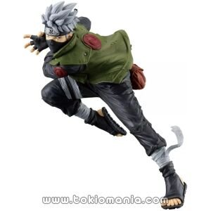 "BANPRESTO NARUTO Figura Hatake Kakashi Escultura Gran Guerra Ninja