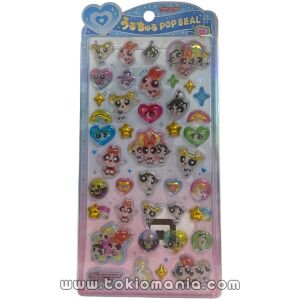 Ultra-Smooth Pop Stickers - Powerpuff Girls