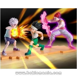 "HUNTER×HUNTER Figura G.I. Arc Gon, Killua, Hisoka Set de 3 Figuras