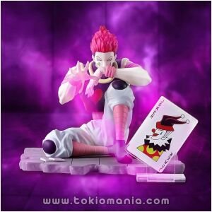 HUNTER×HUNTER Figura Hisoka Memorable Saga Special Tamaño: Aproximadamente 9 cm (incluido el soporte)"