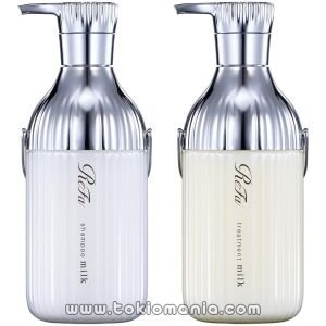 ReFa MILK PROTEIN (Set) - Shampoo y Tratamiento para el Cuidado del Cabello (Blanco)