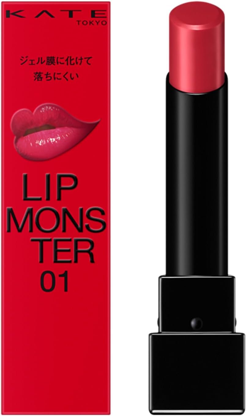 KATE Lip Monster 01, Barra de Labios, 'La Masa del Deseo', 3 Gramos (x 1) - Color Exclusivo en Línea"