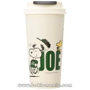 STARBUCKS PEANUTS Taza de acero inoxidable TOGO, Blanca, 473 ml, Botella térmica, Taza, Snoopy, JOE KIND SNOOPY