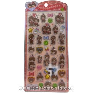 Mochi-mochi Pop Stickers - Monchhichi