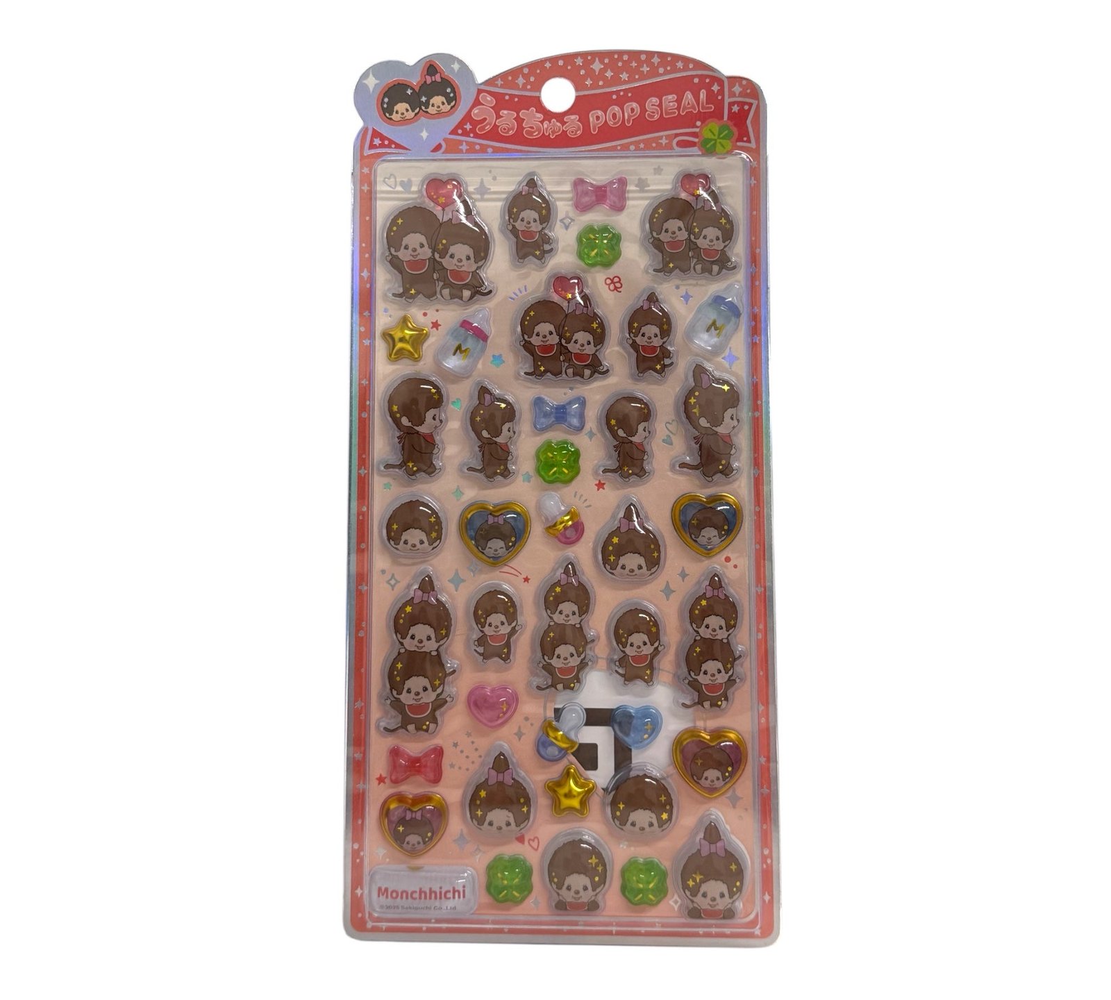 Mochi-mochi Pop Stickers - Monchhichi