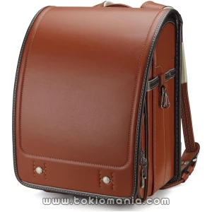 Mochila Escolar Baobab no Negai para Niños y Niñas - Ligera, Resistente y Funcional (Camel)