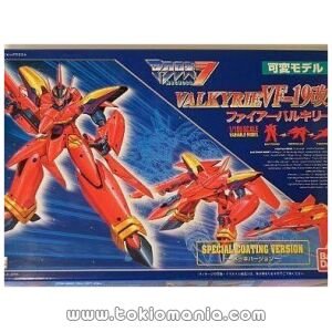 Macross 7 - Basara Nekki's VF-19 Custom Fire Valkyrie - Macross 7 Variable Model - 1/100 - Special Coating (Bandai)
