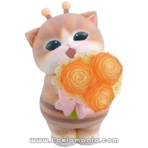 "Rowtashii Noise  mofamofy mofusand - Figura pintada y lista para exhibir de ""Hachinyan"" (Abeja Gatito) Tamaño: Aproximadamente 110 mm Material: PVC, ABS y Nylon"