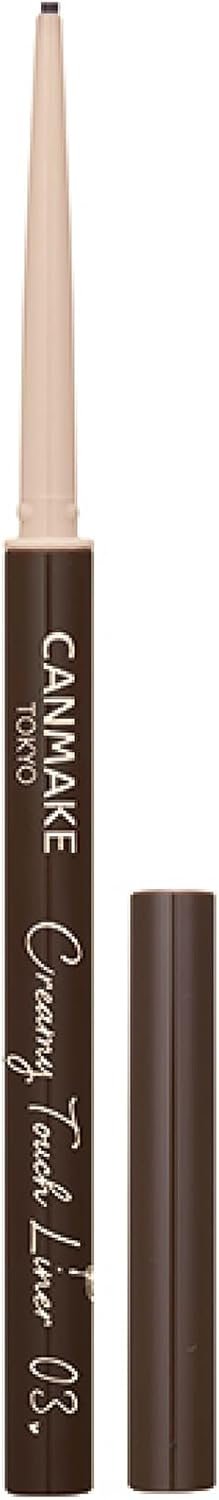 Canmake Creamy Touch Liner Gel 03 Dark Brown 0.10g
