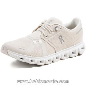 Zapatillas [On] Cloud 6 para Mujer - Pearl | White