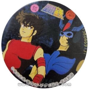 Menko - Saint Seiya - Seiya and Black Phoenix
