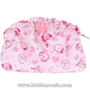 Official Chiikawa Market Product - Estuche volantes Sakura Pink Chiikawa kawaii