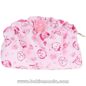 Official Chiikawa Market Product - Estuche volantes Sakura Pink Chiikawa kawaii