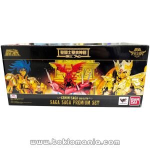 Saint Cloth Myth EX - Gémini Saga - God Cloth - Saga Saga Premium Set